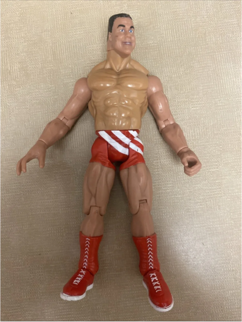 WWE WWF Kurt Angle Jakks Pacific Wrestlemania XVII Series 9 Titan Tron Live TTL